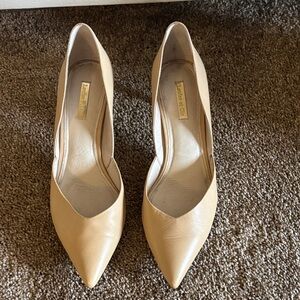 Louise et Cie Nude Pointed-Toe Pumps